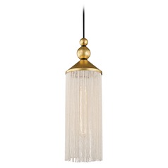 Scarlett Gold Leaf Pendant by Mitzi by Hudson Valley