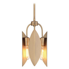 Designers Fountain Eden Old Satin Brass Mini-Pendant Light