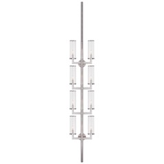 Kelly Wearstler Liaison Statement Sconce in Nickel by Visual Comfort Signature