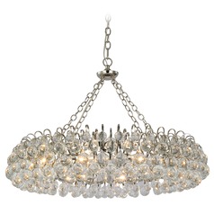 Aerin Bellvale Large Chandelier in Polished Nickel by Visual Comfort Signature