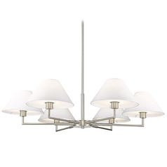 Z-Lite Leila Brushed Nickel Chandelier