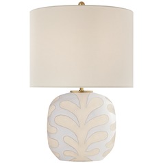 Kate Spade New York Parkwood Table Lamp in Bisque by Visual Comfort Signature
