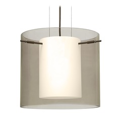 Besa Lighting Pahu Bronze LED Pendant Light