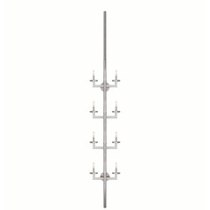 Kelly Wearstler Liaison Statement Sconce in Nickel by VC Signature