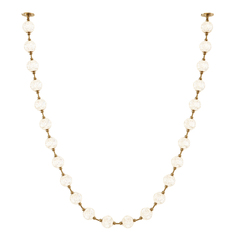 Marni Pendant in Natural Brass & Carved Acrylic by Alora Lighting
