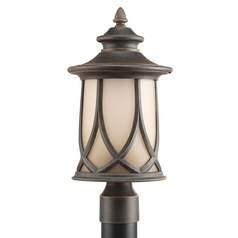 Resort Post Light in Aged Copper by Progress Lighting