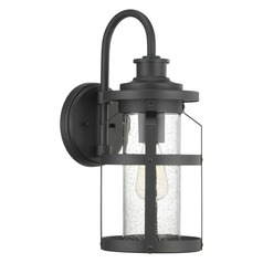 Haslett Black Medium Outdoor Wall Light by Progress Lighting