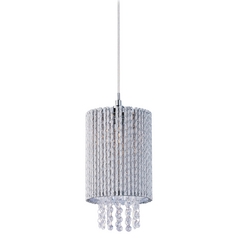 Spiral Pendant in Polished Chrome by ET2 Lighting