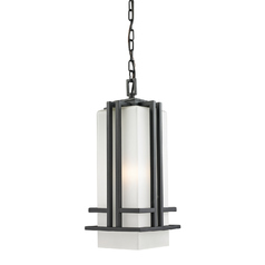 Abbey Black Outdoor Hanging Light by Z-Lite