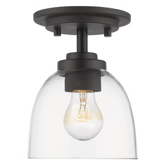 Ashton Bronze Semi-Flush Mount by Z-Lite
