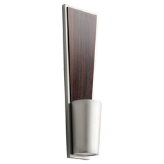 Favero LED Wall Sconce in Satin Nickel by Oxygen Lighting