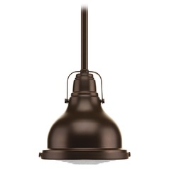Coastal LED Mini Pendant in Oil Rubbed Bronze by Progress Lighting