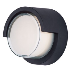 Eyebrow Black LED Outdoor Wall Light by Maxim Lighting