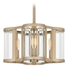 Quoizel Lighting Renee Bronze Gold Pendant Light