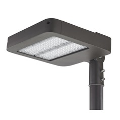 LED Shoebox Area Pole Light Bronze 120-Watt 120v-277v 13000 Lumens 4000K