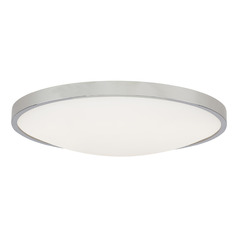 Sean Lavin Vance 13-Inch 277V 2700K LED Flush Mount in Chrome by Visual Comfort Modern