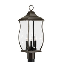Township Oil Rubbed Bronze Post Light by Progress Lighting