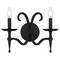 Quoizel Lighting Quoizel Lighting Octavia Earth Black Sconce OCA8714EK