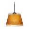 Besa Lighting Besa Lighting Pica Bronze Mini-Pendant Light with Empire Shade 1JT-PIC9GD-BR