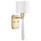 Progress Lighting Palacio Vintage Gold Sconce by Progress Lighting P710037-078