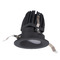 WAC Lighting 2-Inch FQ Shallow Black LED Recessed Trim by WAC Lighting R2FRW1T-930-BK