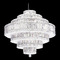 Schonbek Lighting Schonbek Worldwide Lighting Plaza Polished Stainless Steel Pendant Light with Drum Shade 6677R