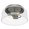 Hunter Fan Company Hartland Matte Silver Flush Mount by Hunter Fan Company 19014