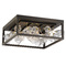 Metropolitan Lighting Maison Des Fleurs 4-Light LED Flush Mount in Bronze by Metropolitan N7964-730-L