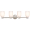 Design Classics Lighting Aon Fuse Satin Nickel Bathroom Light 1804-09 GL1024D