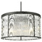 Z-Lite Z-Lite Carnaby Matte Black Pendant Light with Drum Shade 7504P32-MB