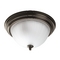 Progress Lighting 13.25-Inch Flush Mount in Antique Bronze by Progress Lighting P3817-20