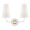 Mitzi by Hudson Valley Merri Aged Brass & Soft Off White Sconce by Mitzi by Hudson Valley H318102-AGB/WH