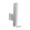 Progress Lighting Cylinder White Outdoor Wall Light by Progress Lighting P5675-30