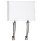 AFX Lighting Afx Lighting Sheridan Satin Nickel LED Sconce SHS121814LAJUDSNLA