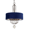Metropolitan Lighting Grandeur 6-Light Velvet Pendant in Antique Nickel by Metropolitan N7336-889