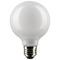 Satco Lighting 4.5W G25 2700K White LED Bulb 2-Pack by Satco Lighting S21244