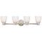 Design Classics Lighting Lighting Aon Fuse Satin Nickel Bathroom Light 1804-09 GL1020MB