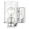 Z-Lite Beckett Chrome Sconce by Z-Lite 492-1S-CH