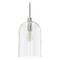 Hunter Fan Company Hunter Fan Company Lochemeade Brushed Nickel Mini-Pendant Light with Bowl / Dome Shade 19203