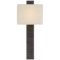 Visual Comfort Signature Collection Fumar 23-Inch LED Sconce in Ridged Carbon by Visual Comfort Signature AMB2075RDC-B