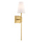 Meridian Meridian Natural Brass Sconce M90114NB