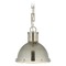 Visual Comfort Signature Collection Thomas OBrien Hicks Pendant in Antique Nickel by Visual Comfort Signature TOB5068AN