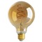 Satco Lighting 4.5W G30 LED Amber Medium Base 2000K 240 Lumens 120V Dimmable by Satco Lighting S9968