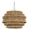 Visual Comfort Signature Collection Chapman & Myers Antigua Drum Chandelier in Nickel by VC Signature CHC5015PNNAB
