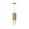 Alora Lighting Bordeaux LED Mini Pendant in Aged Gold by Alora Lighting PD502204AGCR