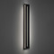 Modern Forms by WAC Lighting Modern Forms Midnight Black LED Outdoor Wall Light WS-W66256-30-BK