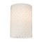 Design Classics Lighting Cylinder White Art Glass Shade - Lipless with 1-5/8-Inch Fitter GL1020C
