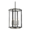 Eurofase Lighting Tambouro 13-Inch Lantern in Black & Satin Nickel by Eurofase Lighting 38275-012