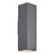 Visual Comfort Modern Collection Visual Comfort Modern Collection Tegel Charcoal LED Outdoor Wall Light 700OWTEG83018NWCHUDUNVPS
