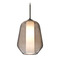 Besa Lighting Besa Lighting Link Bronze Mini-Pendant Light with Bowl / Dome Shade 1JT-LINKSM-BR